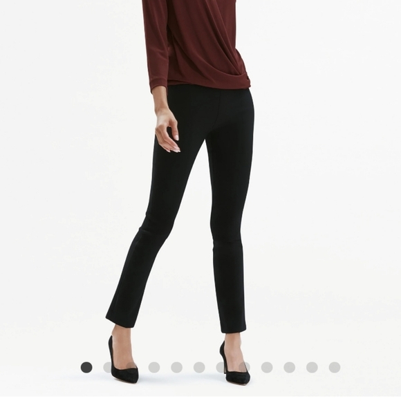 M.M. Lafleur The Foster Cigarette Pant PowerStretch In Black 6 - Picture 3 of 9